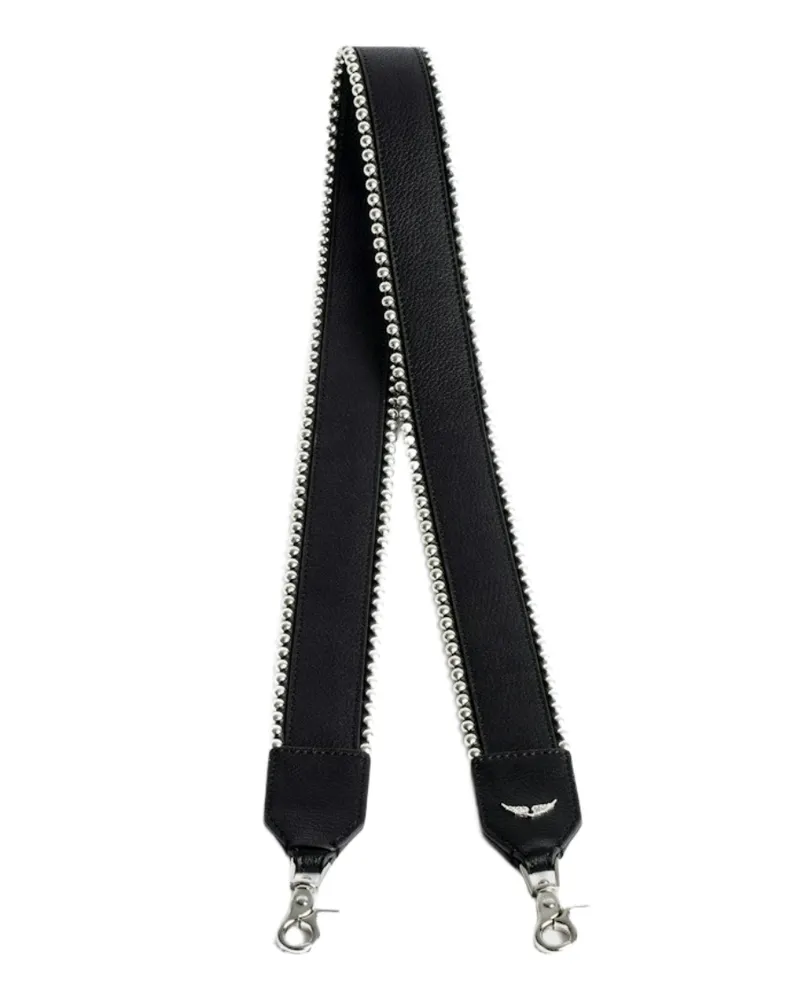 Zadig & Voltaire Studs Schulterriemen Schwarz
