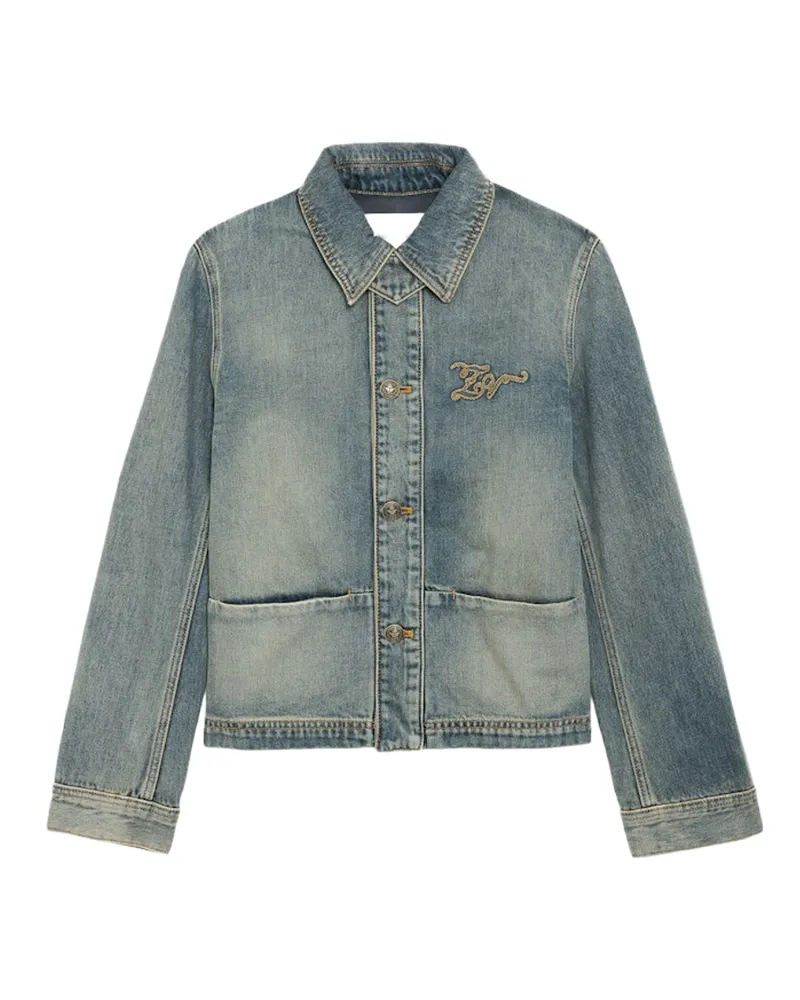 Zadig & Voltaire Lessa Denim Jacke Blau