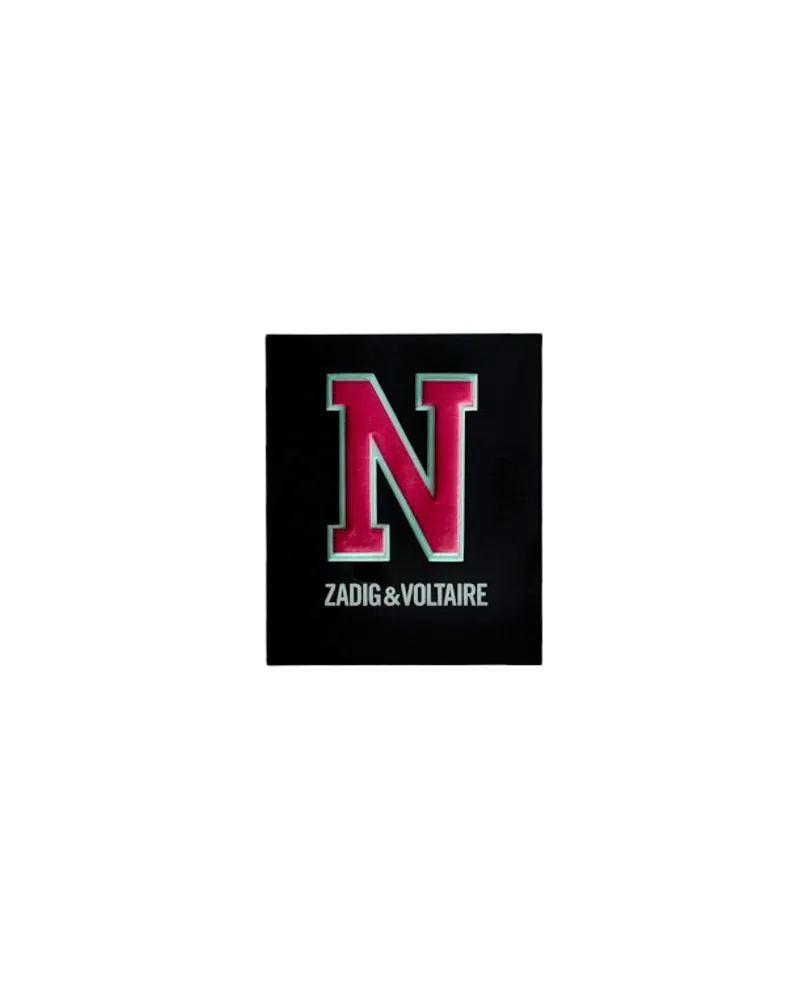 Zadig & Voltaire Sticker Initial N Mehrfarbig