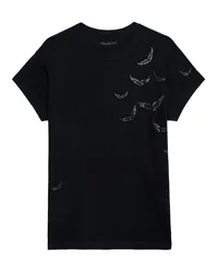 Zadig & Voltaire T-shirt Anya Wings Strass Stone