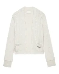 Zadig & Voltaire Cardigan Travy 100% Merino-wolle Flake