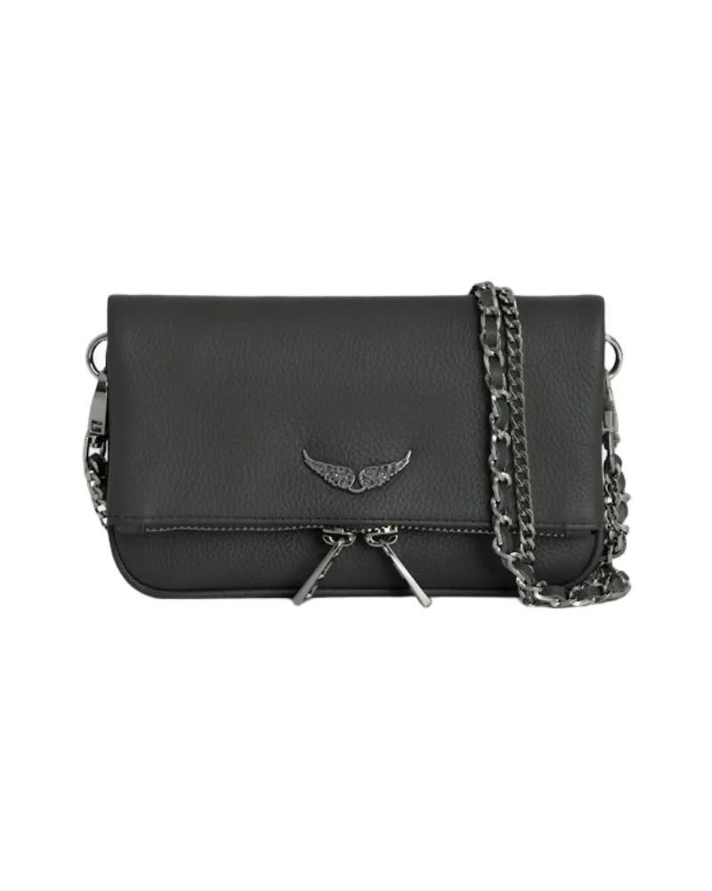 Zadig & Voltaire Rock Mini Clutch Grau