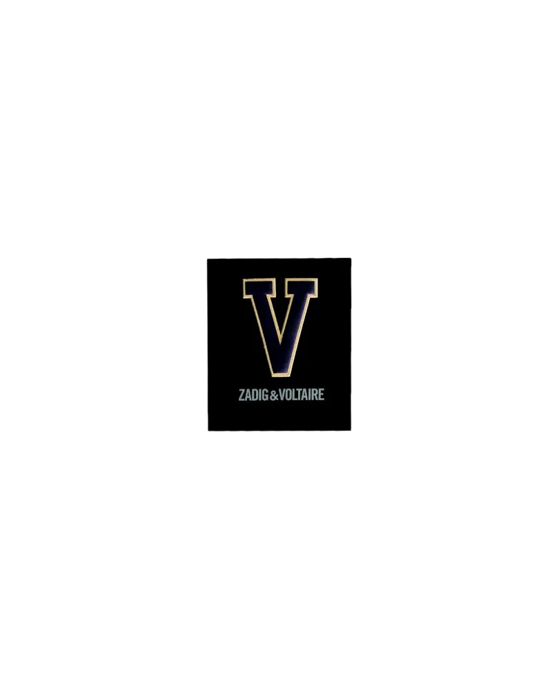 Zadig & Voltaire Sticker Initial V Mehrfarbig