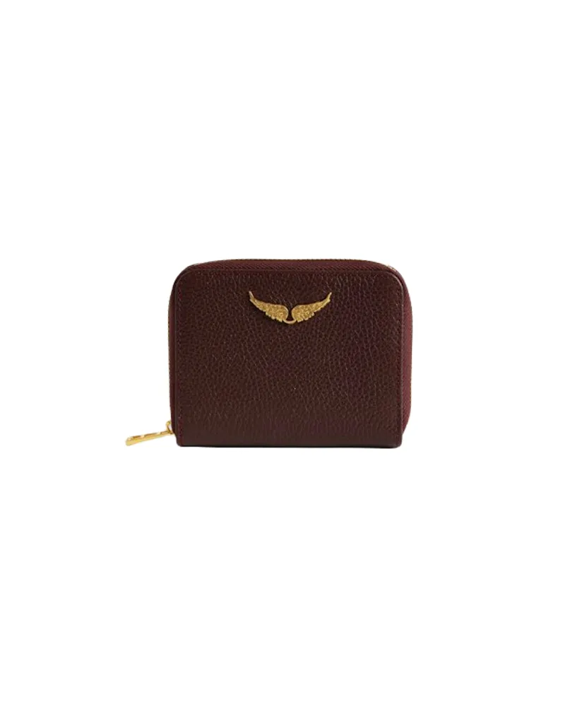 Zadig & Voltaire Mini ZV Geldbörse Lila