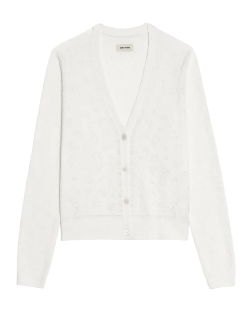 Zadig & Voltaire Cardigan Manala Weiß