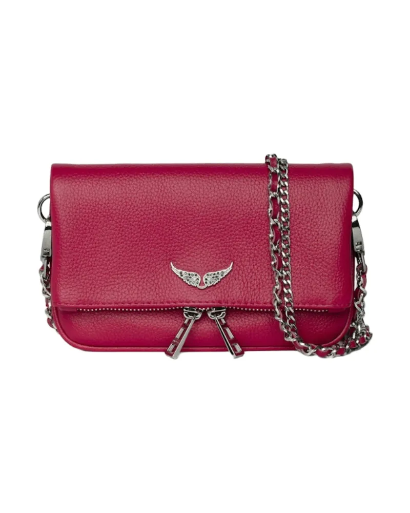 Zadig & Voltaire Rock Nano Clutch Rosa