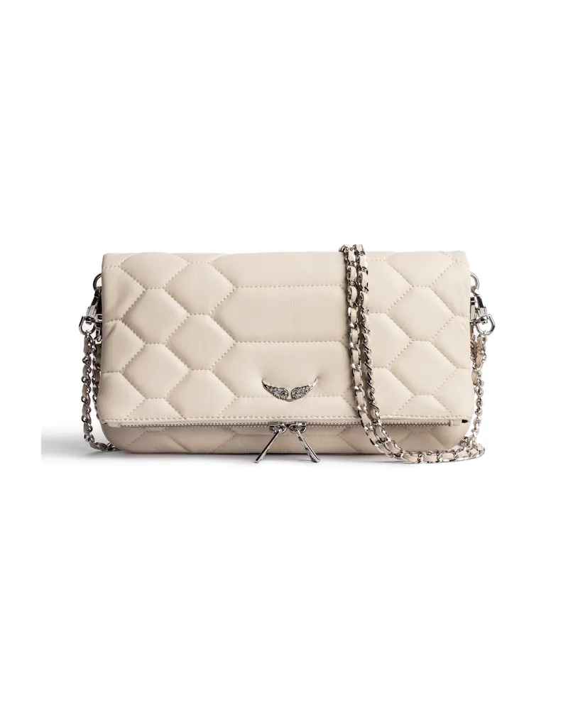 Zadig & Voltaire Clutch Rock Gesteppt Flash