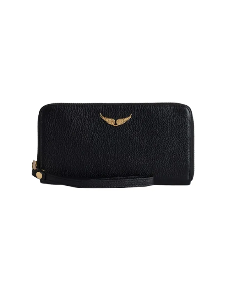 Zadig & Voltaire Brieftasche Compagnon Schwarz