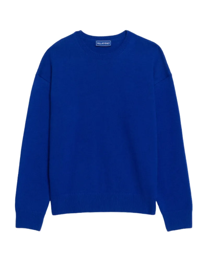 Zadig & Voltaire Pullover Overfav 100% Kaschmir Blau