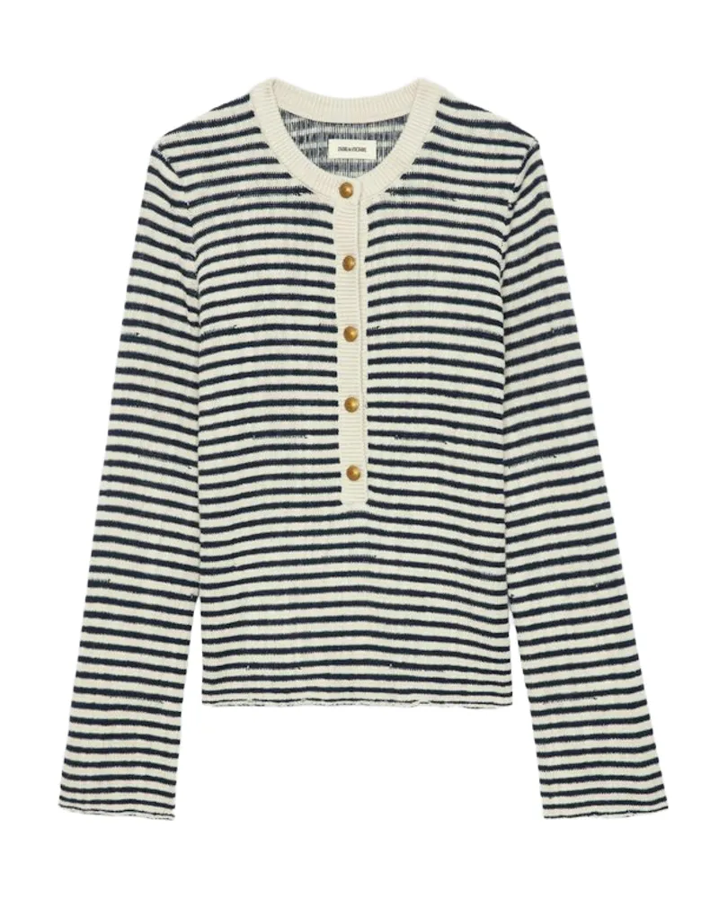 Zadig & Voltaire Pullover Mandala Blau