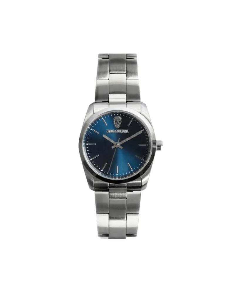 Zadig & Voltaire Zadig Blue Dial Uhr Grau