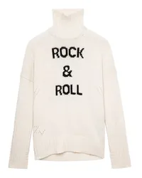 Zadig & Voltaire Pullover Alma Rock & Roll 100% Wolle Sugar