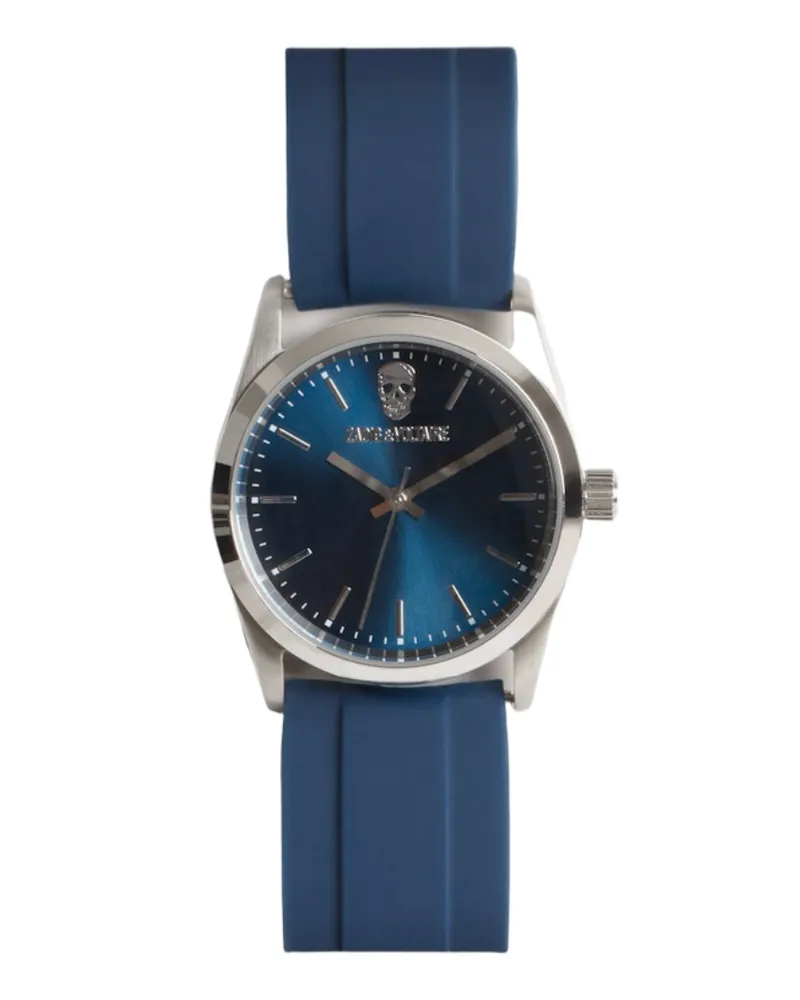 Zadig & Voltaire Zadig Rubber Color Uhr Blau