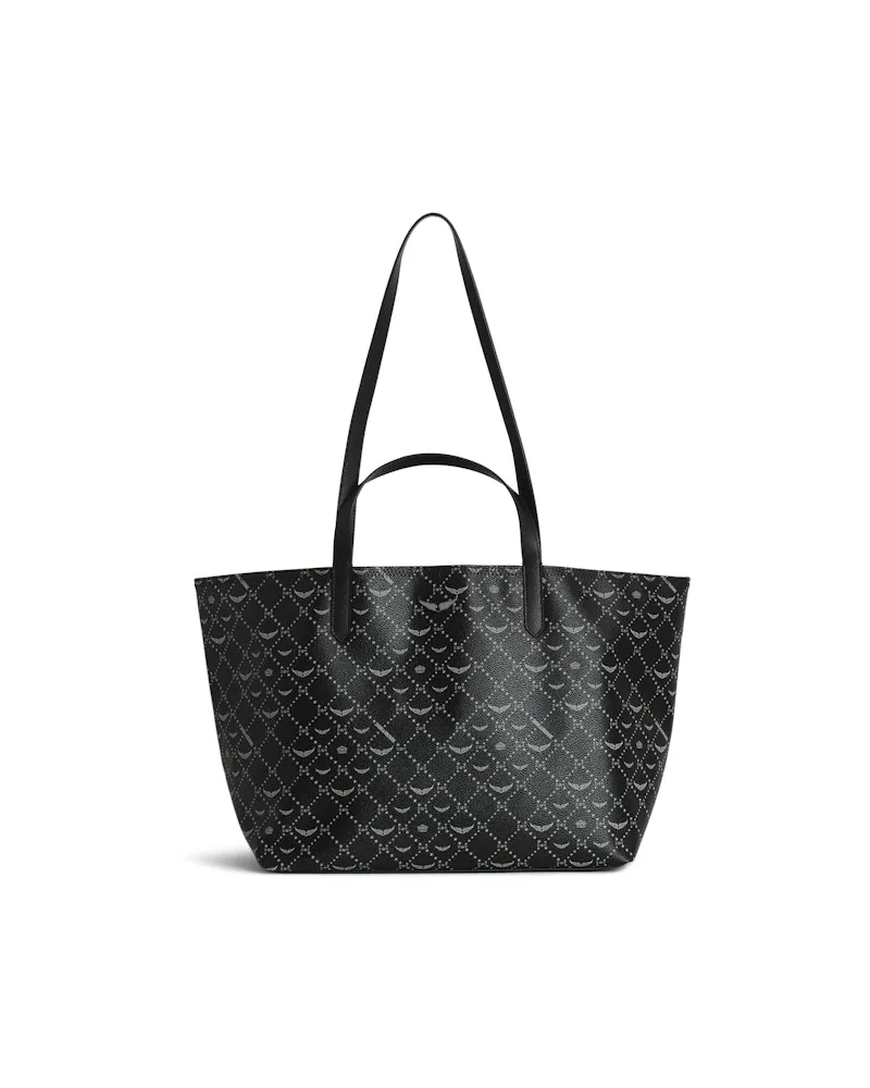 Zadig & Voltaire Z Shopper XL Monogram Tasche Schwarz