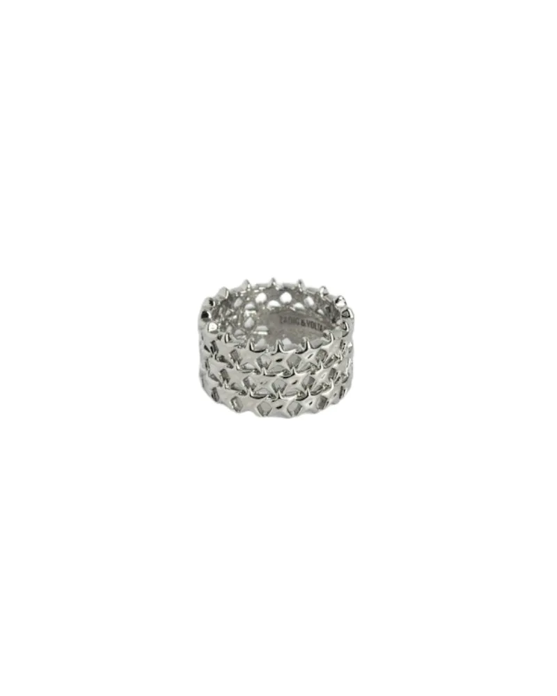 Zadig & Voltaire Rock Star Ohrringe Grau