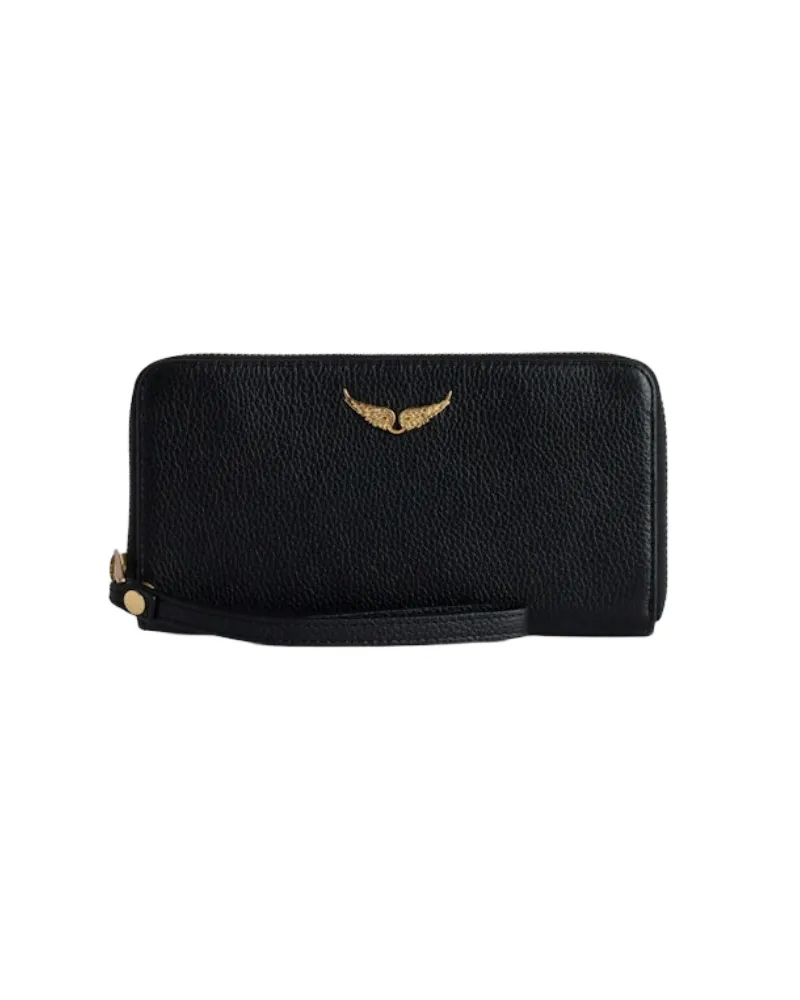Zadig & Voltaire Brieftasche Compagnon Schwarz