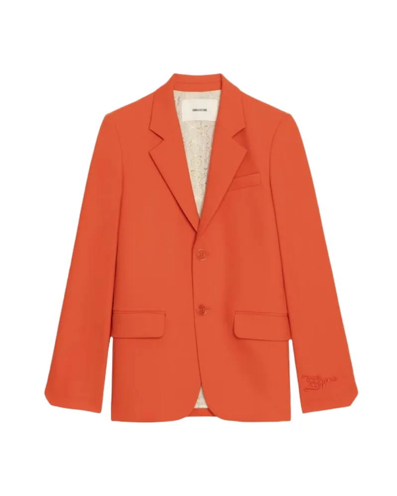 Zadig & Voltaire Blazer Vanille Orange