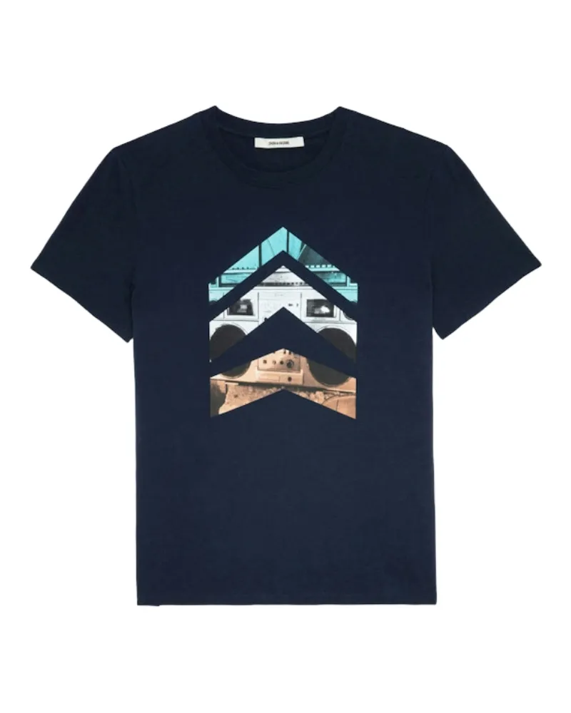 Zadig & Voltaire T-Shirt Tommy Blau