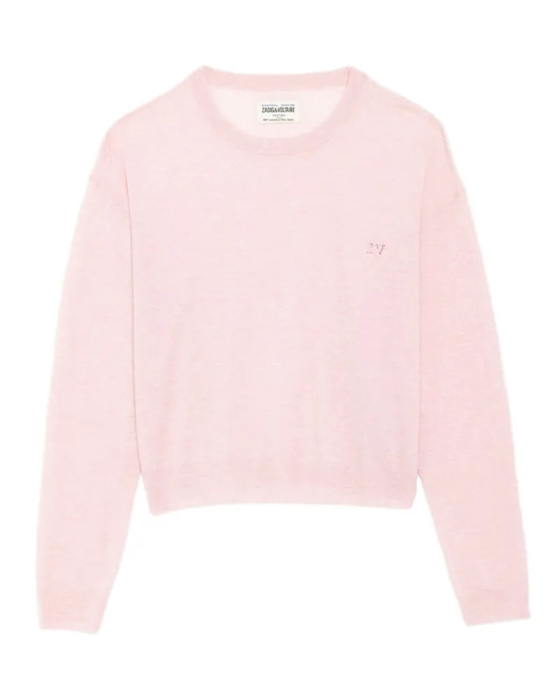 Zadig & Voltaire Swapy Pullover 100% Kaschmir Rosa