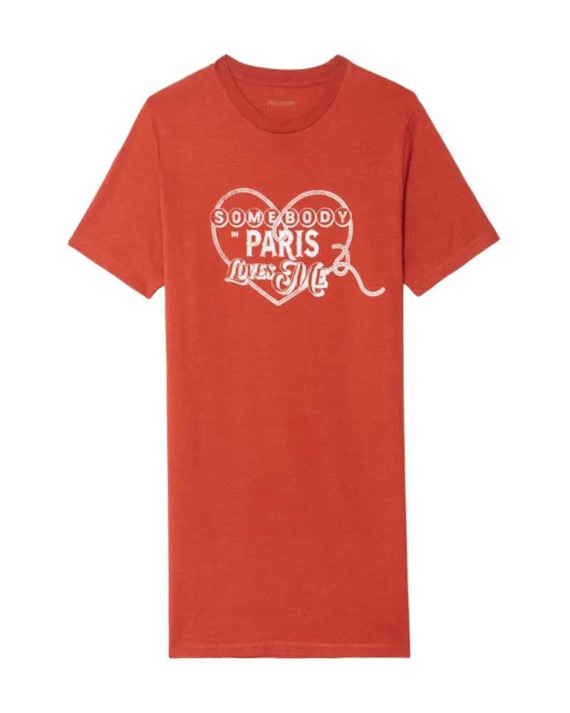 Zadig & Voltaire Kleid Dima Orange