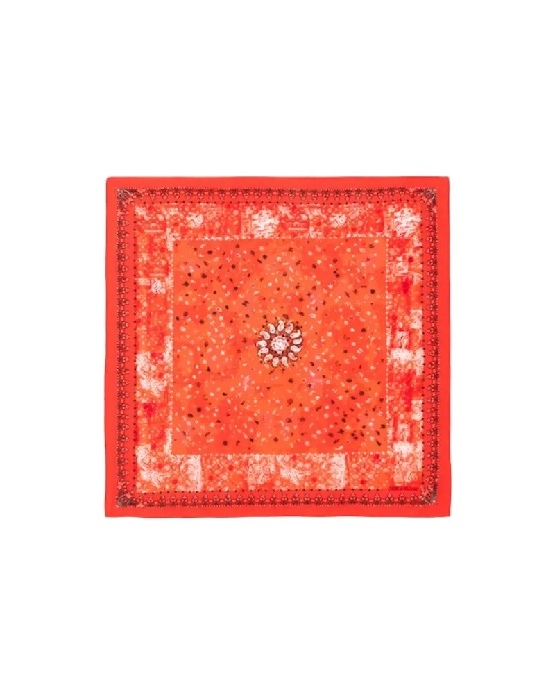 Zadig & Voltaire Blondie Vintage Bandana Schal 62 Rot