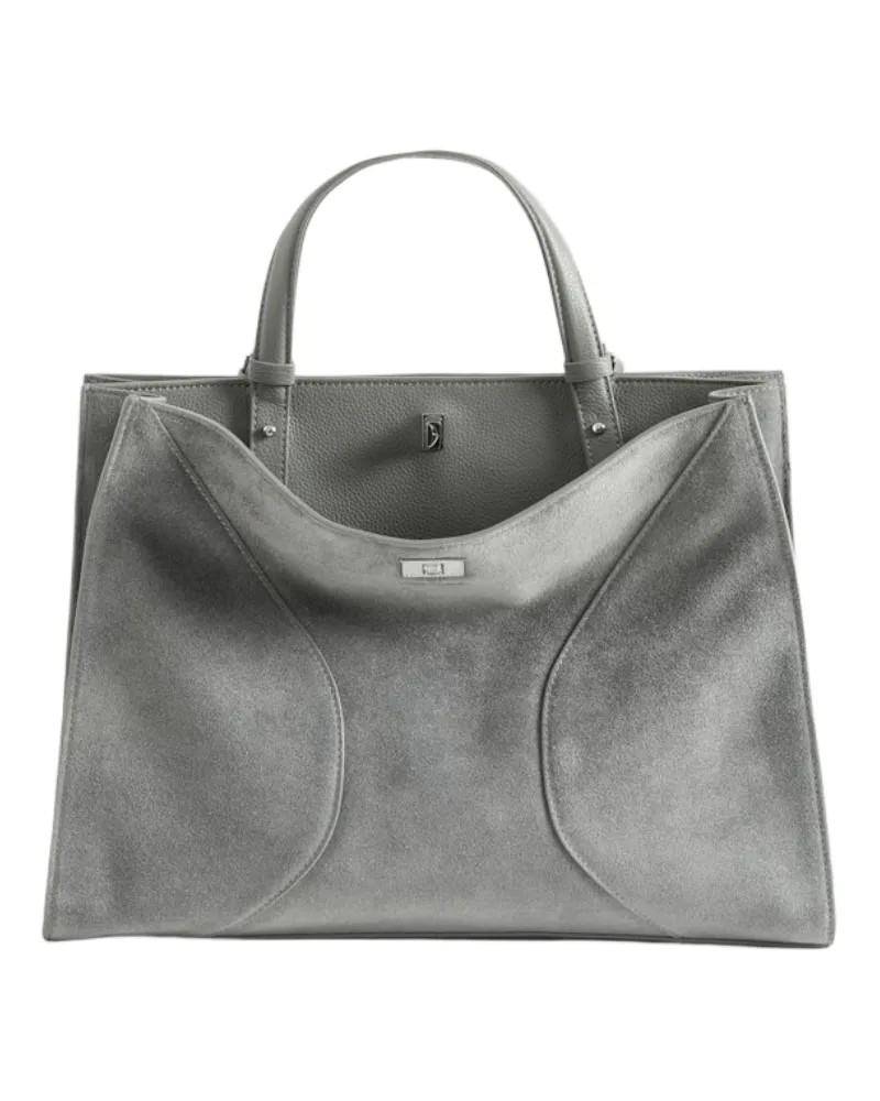 Zadig & Voltaire Jack Suede Tasche Grau