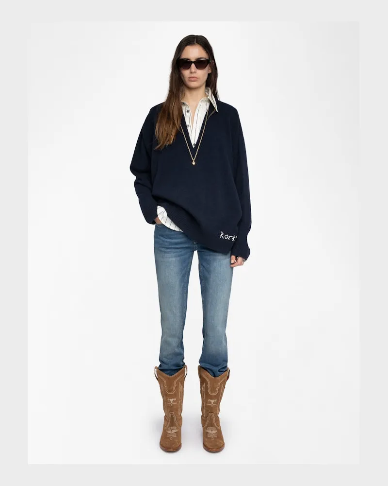 Zadig & Voltaire Pullover Swyny Encre