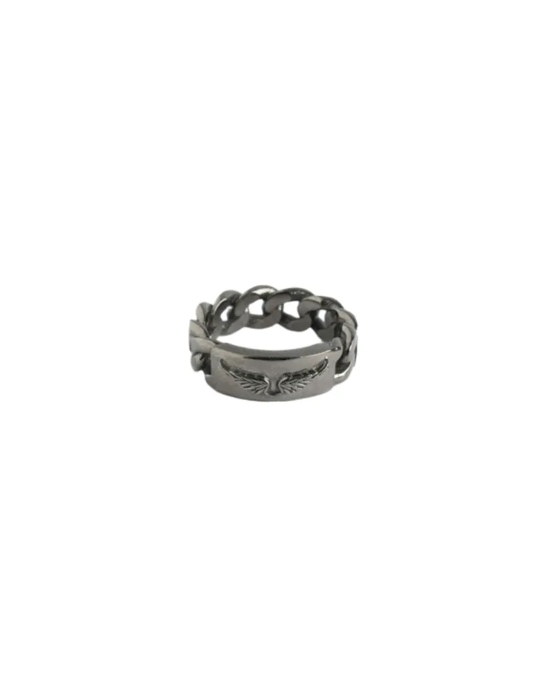 Zadig & Voltaire Ring Chain Grau