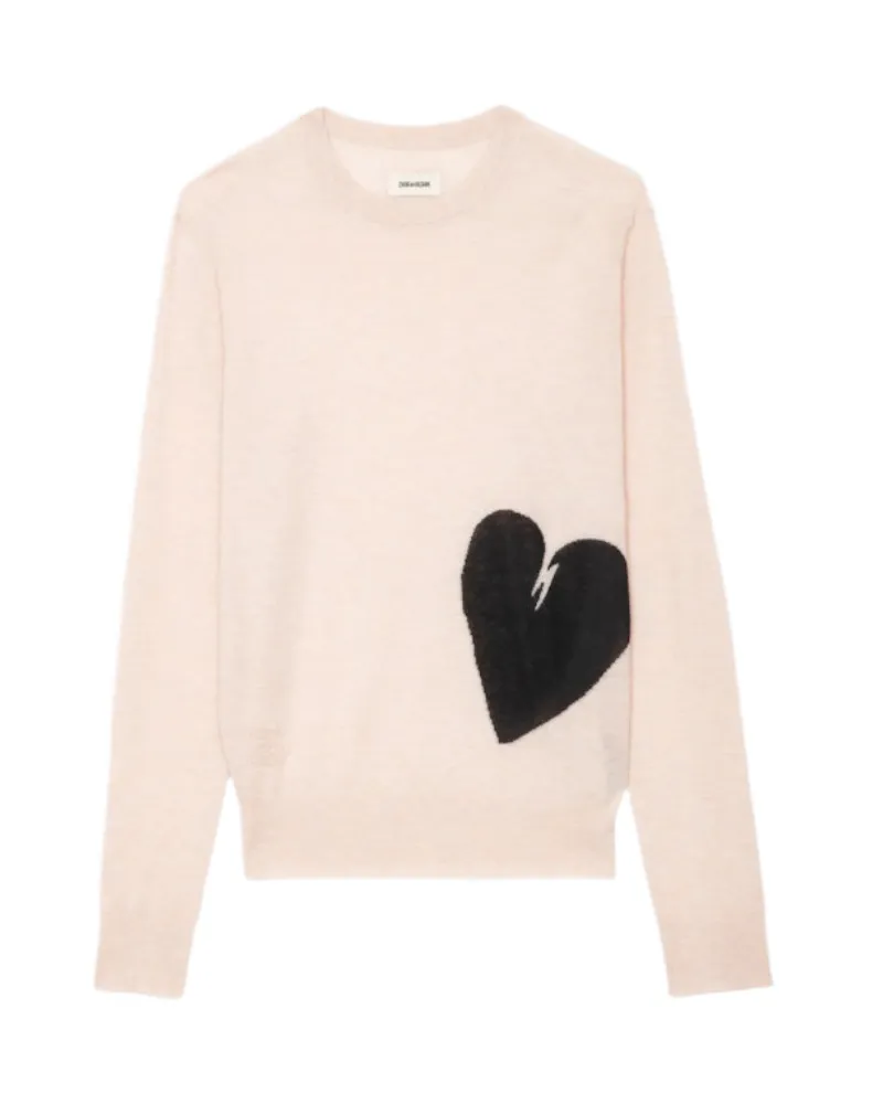 Zadig & Voltaire Pullover Pravis 100% Kaschmir Rosa
