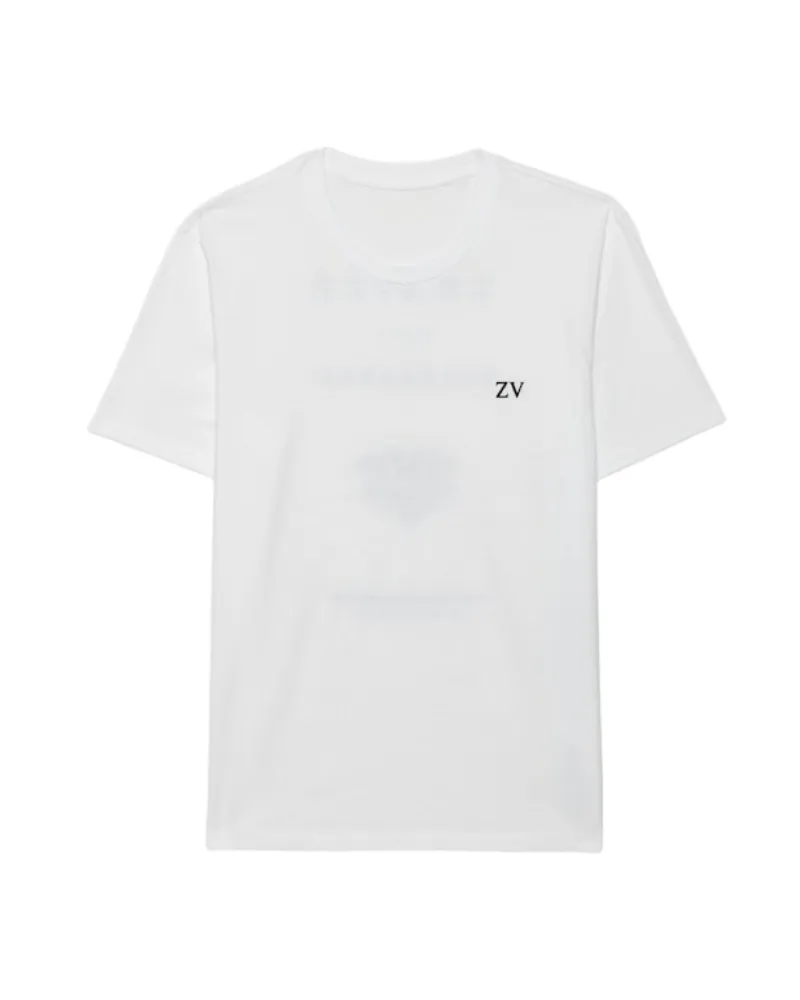 Zadig & Voltaire Tommy T-Shirt Weiß