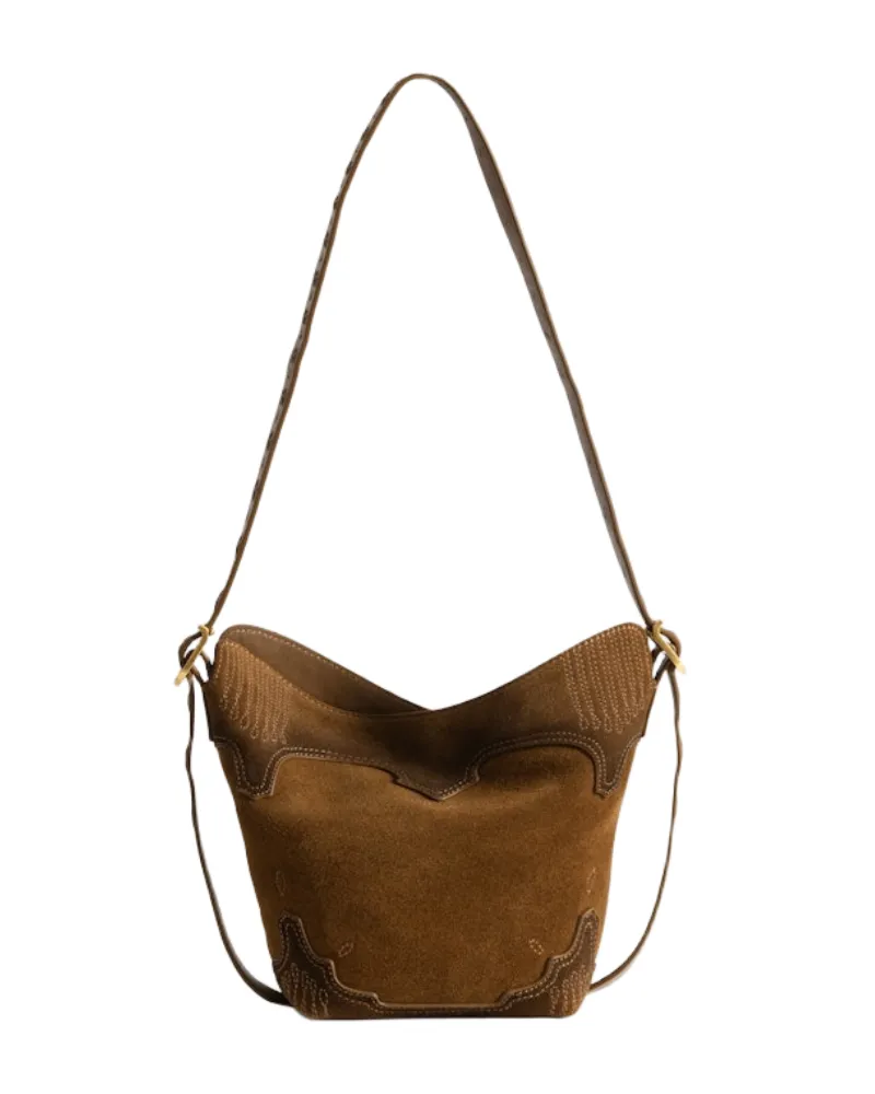 Zadig & Voltaire Baby Jane Western Used Tasche Braun