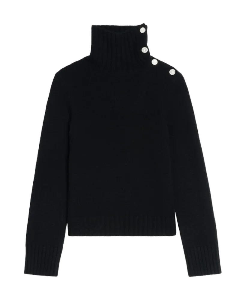 Zadig & Voltaire Pullover Nalma 100% Kaschmir Schwarz
