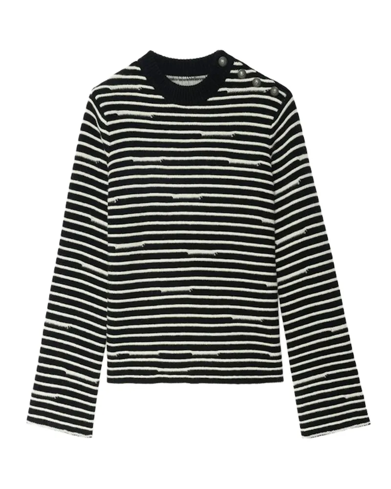 Zadig & Voltaire Pullover Spiky Schwarz