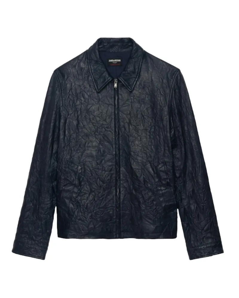 Zadig & Voltaire Lederjacke Loumy Blau