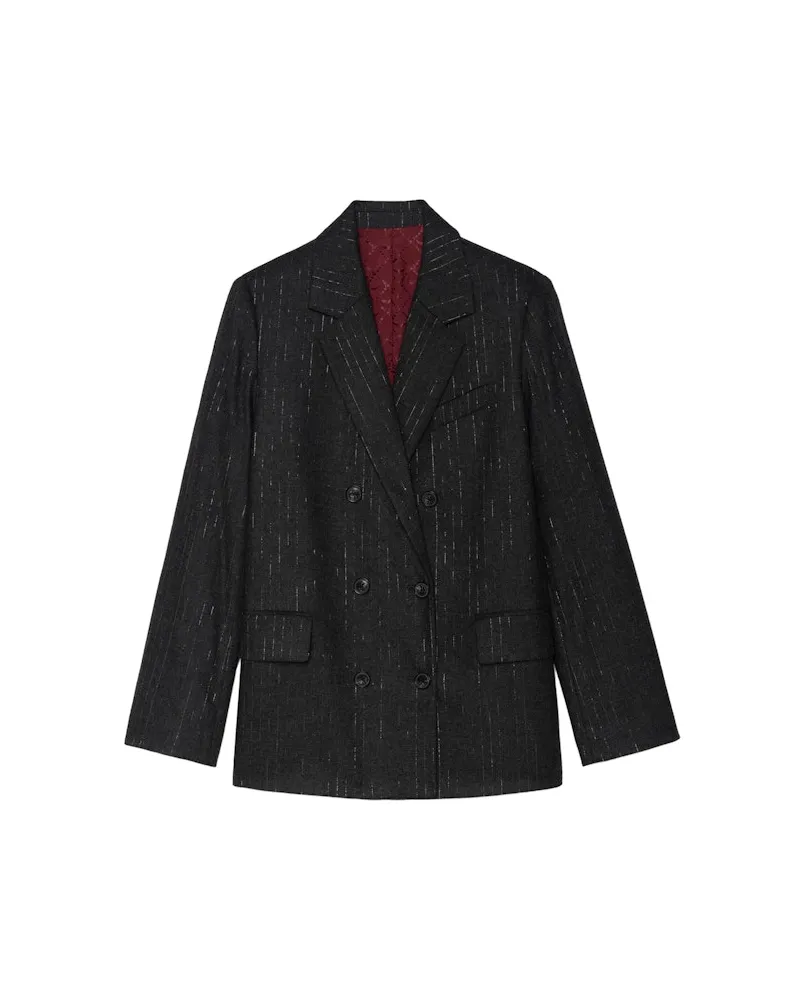 Zadig & Voltaire Blazer Vaska Anthracite