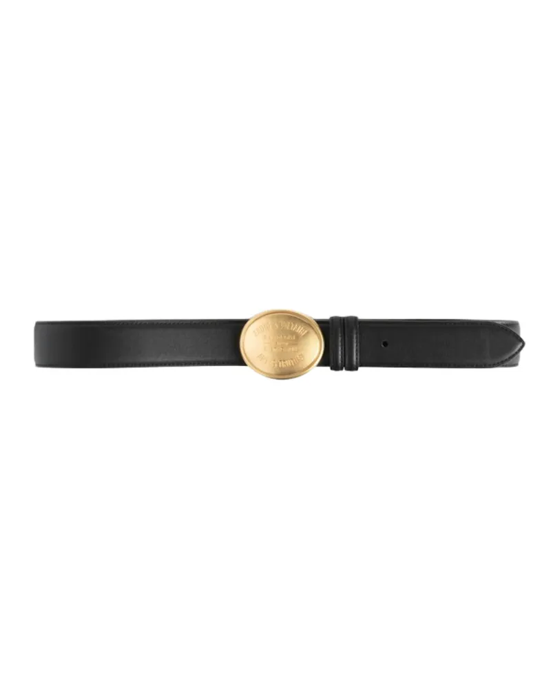 Zadig & Voltaire Colter Gürtel 35 Mm Schwarz