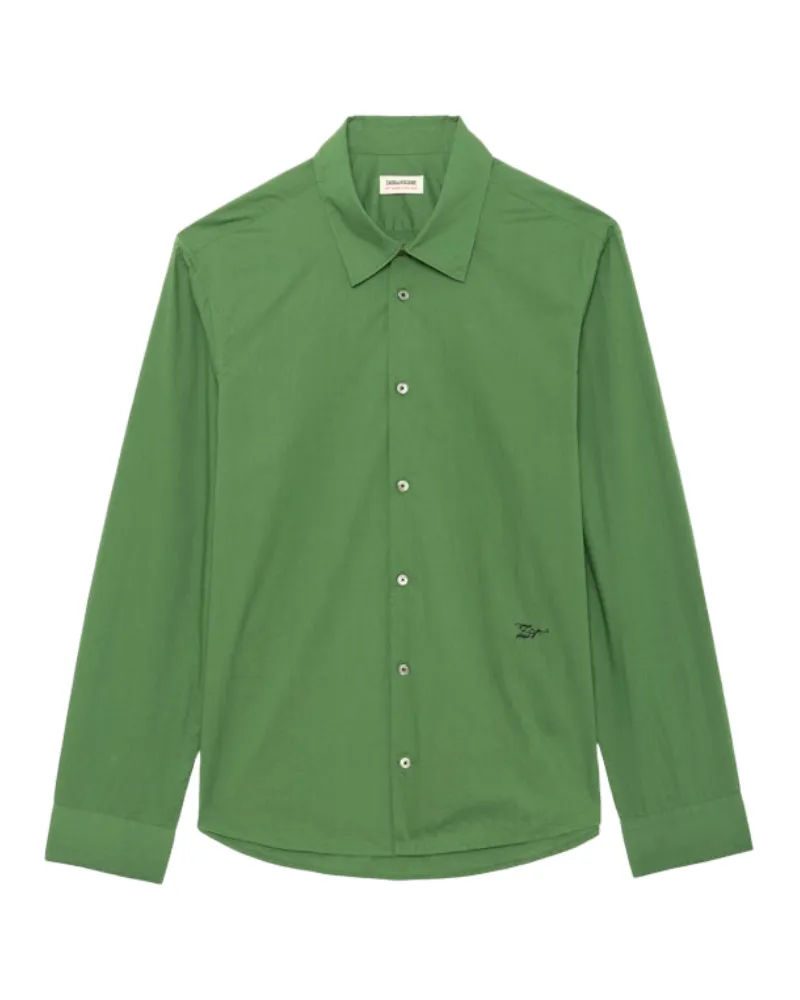Zadig & Voltaire Sid Hemd Grün