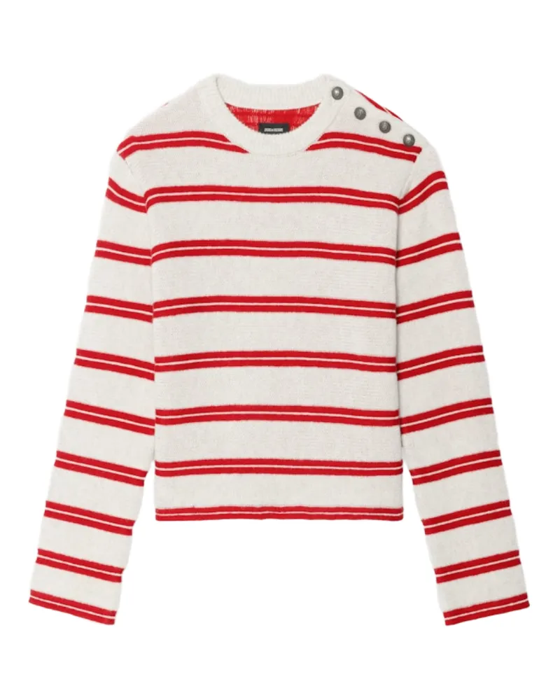 Zadig & Voltaire Pullover Spikyz Grau