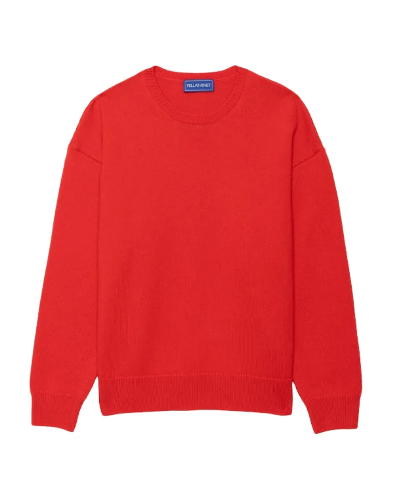 Zadig & Voltaire Pullover Overfav 100% Kaschmir Rot