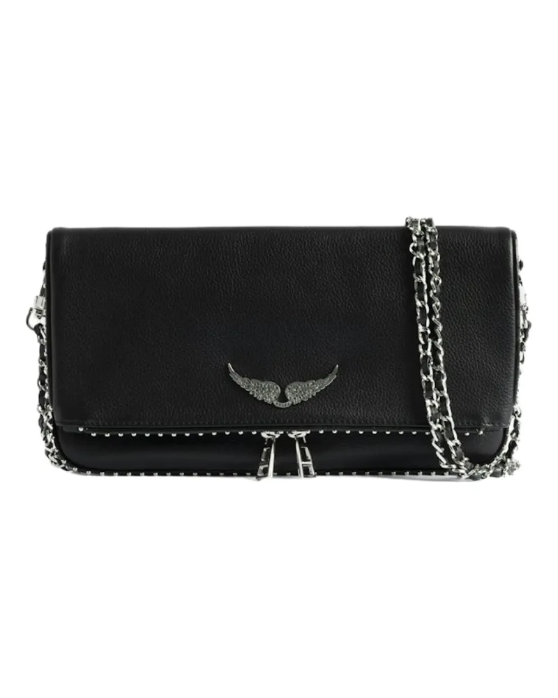 Zadig & Voltaire Clutch Rock Studs Schwarz
