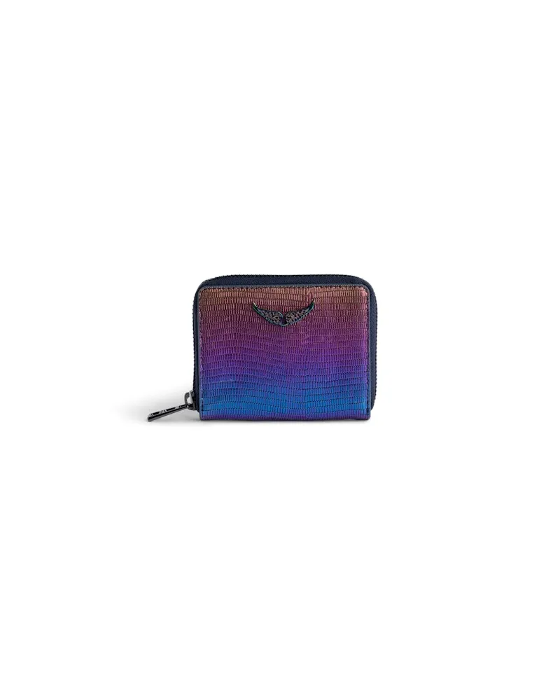 Zadig & Voltaire Geldbörse Mini Zv Geprägt Rainbow