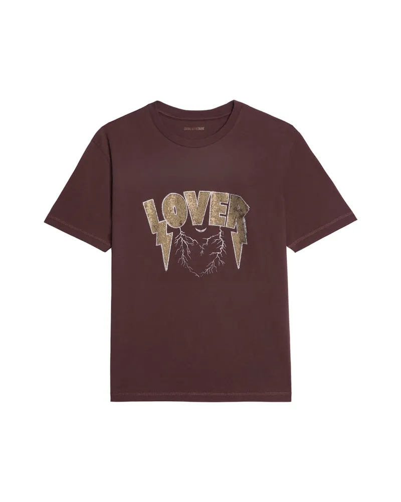 Zadig & Voltaire T-shirt Edwin Burgundy