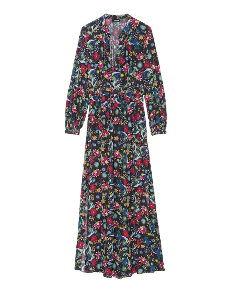 Zadig & Voltaire Kleid Rayado Blau
