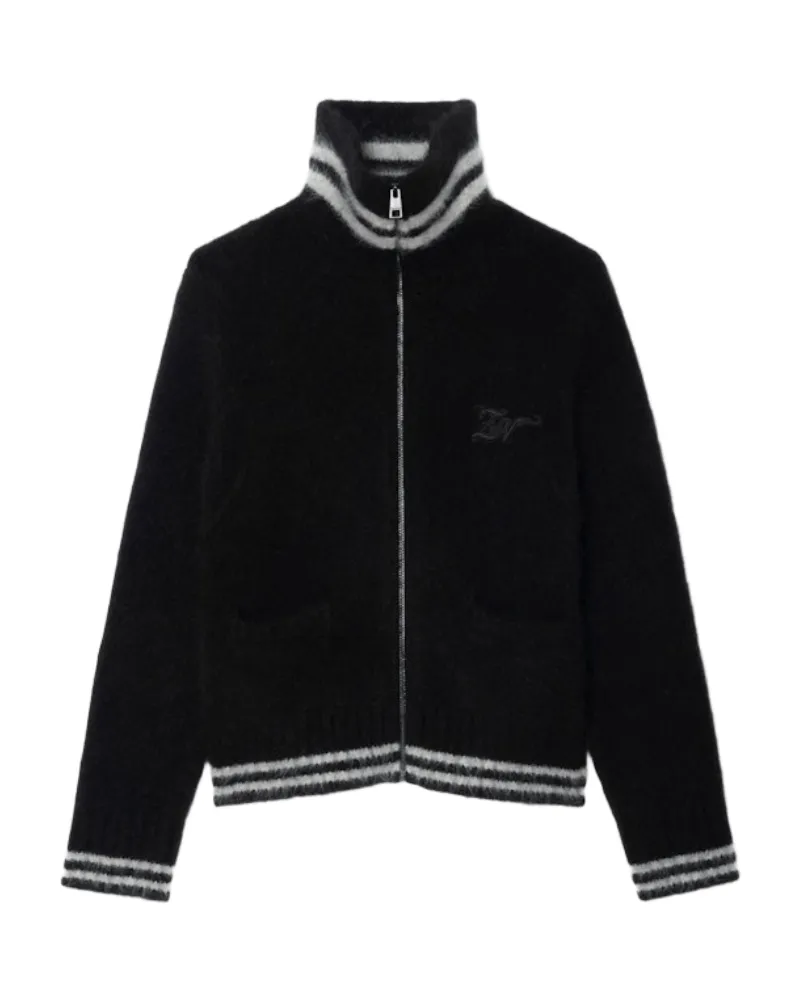 Zadig & Voltaire Mantel Gildas Schwarz