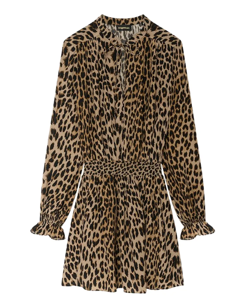 Zadig & Voltaire Rayados Kleid Beige