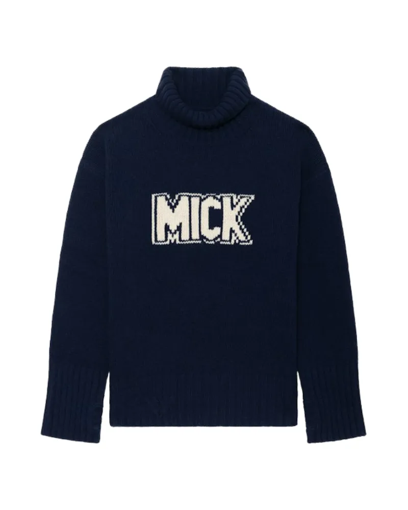 Zadig & Voltaire Solma Pullover 100% Merinowolle Blau