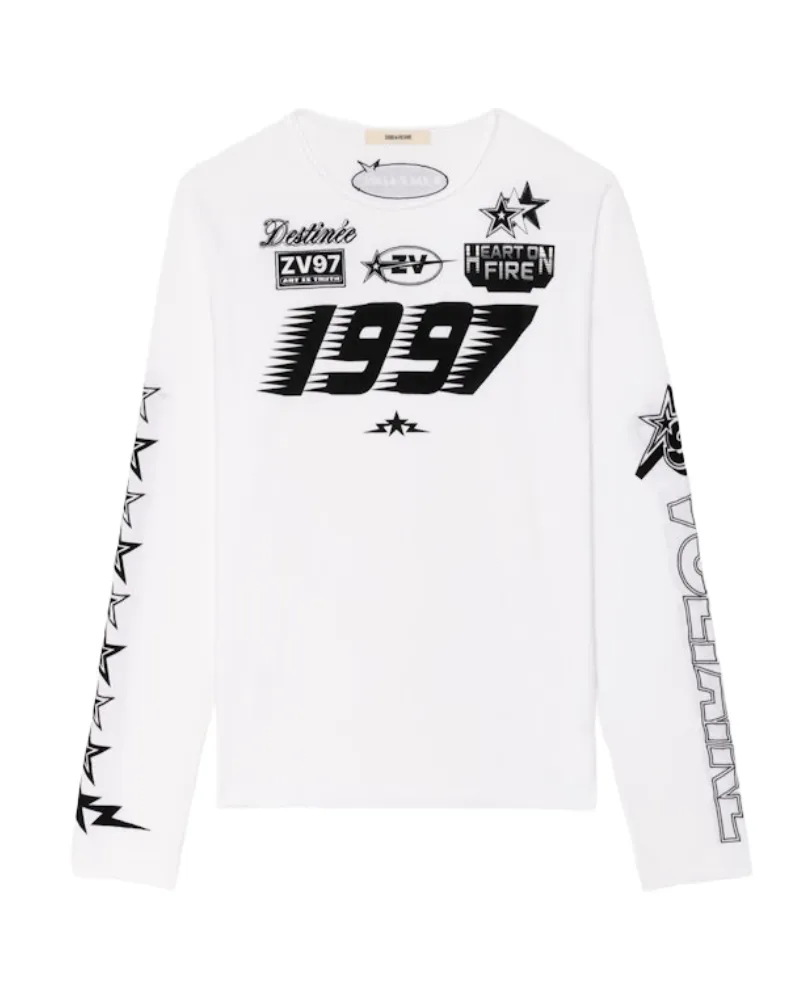 Zadig & Voltaire T-Shirt Timo Weiß