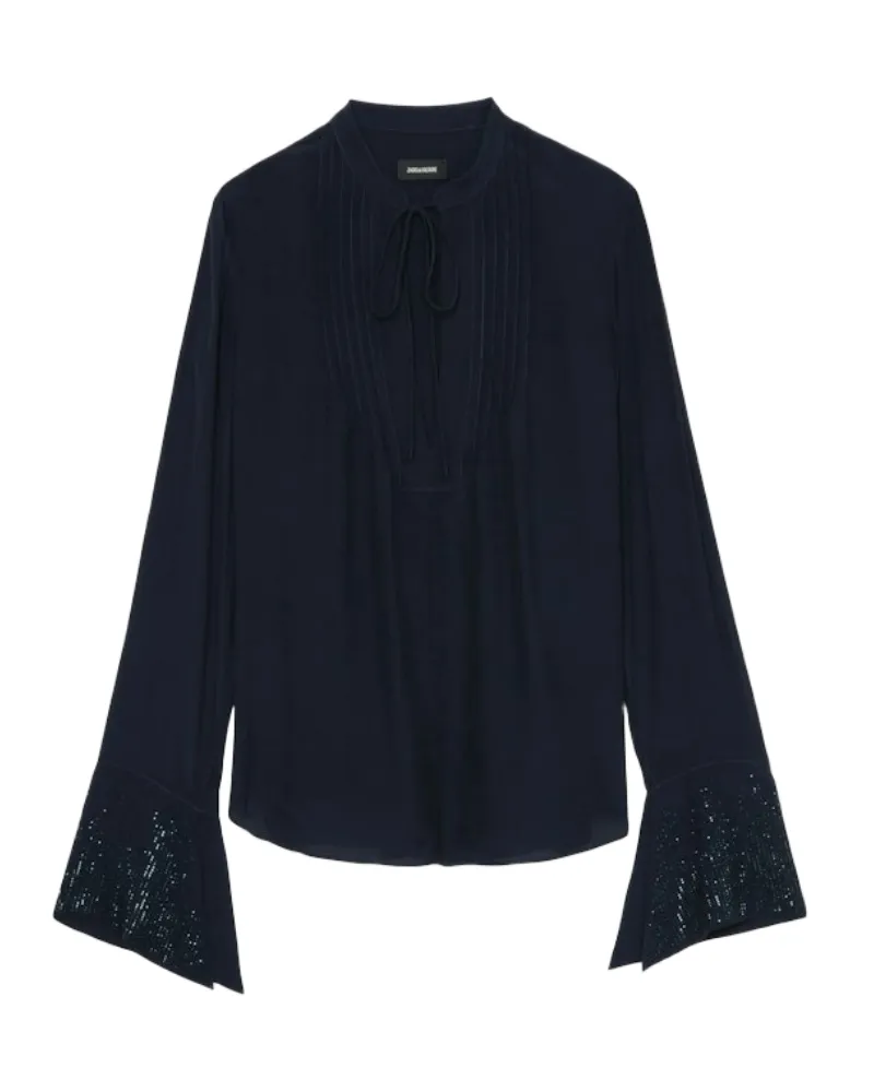 Zadig & Voltaire Bluse Taika Blau