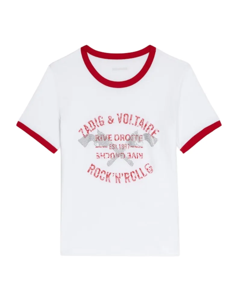 Zadig & Voltaire T-Shirt Woos Weiß