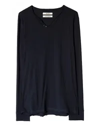 Zadig & Voltaire Henley-t-shirt Monastir Tintenblau